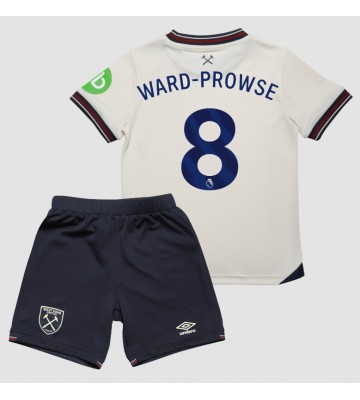 Lacne Dětský Futbalové dres West Ham United James Ward-Prowse #8 2025-26 Krátky Rukáv - Preč (+ trenírky)